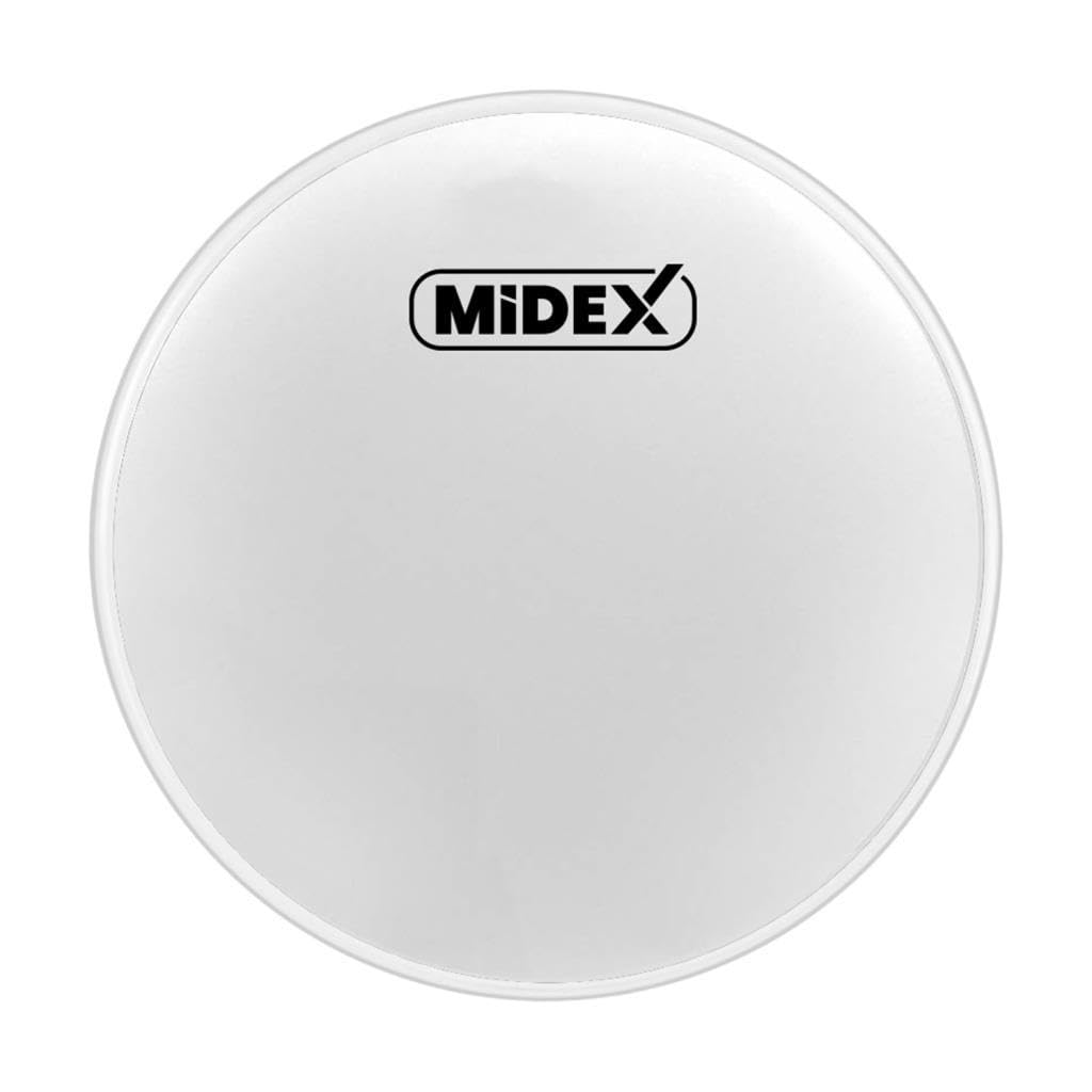 Midex DR-13WH Beyaz Renk 13 İnç Tom Bateri Davul Derisi Drumhead 13'' inch (33.02 cm)