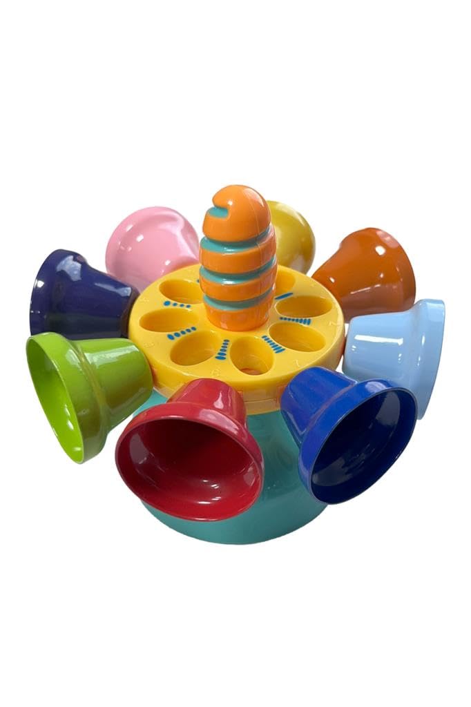 Midex HB-40 Çocuklar İçin Eğitici Oyuncak EL Zil Seti 8 Notalı EL Zili Notalarla Ana Okulu