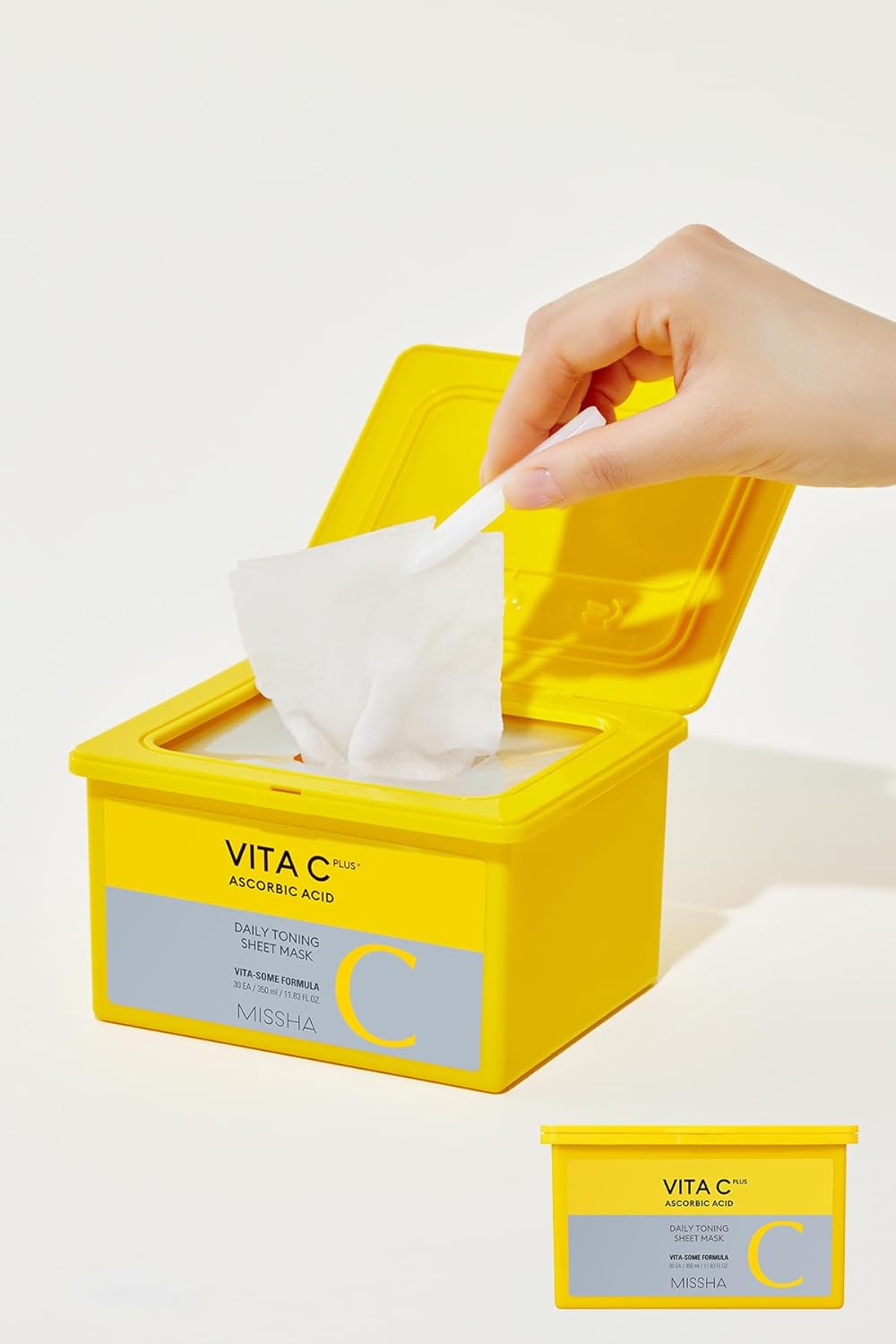 MISSHA C Vitamini İçerikli Leke Karşıtı Günlük Yaprak Maske Vita C Plus Daily Toning Mask