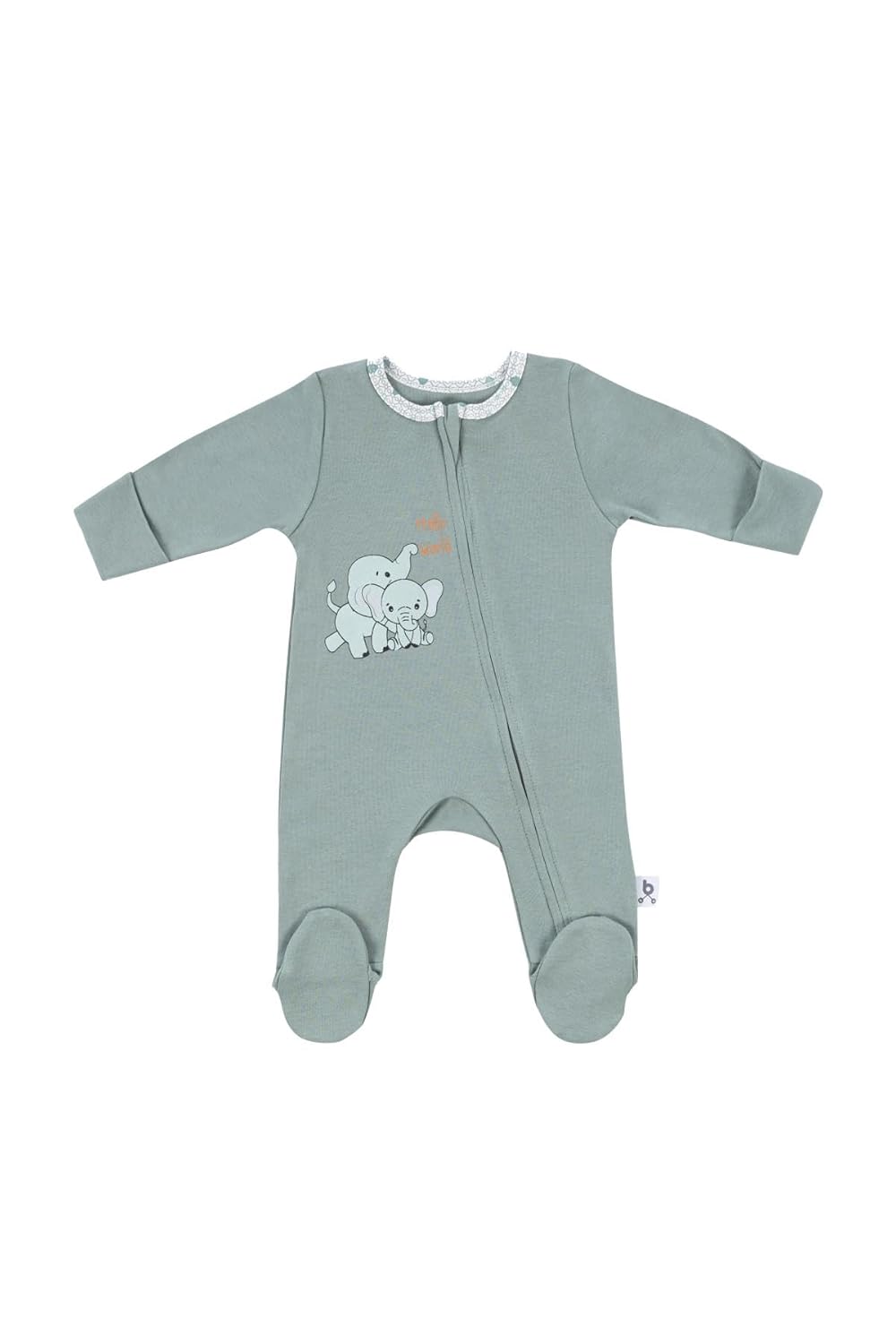 Gezenbebe Hero Uzun Kollu Bebek Tulumu Elephant 6-9 Ay