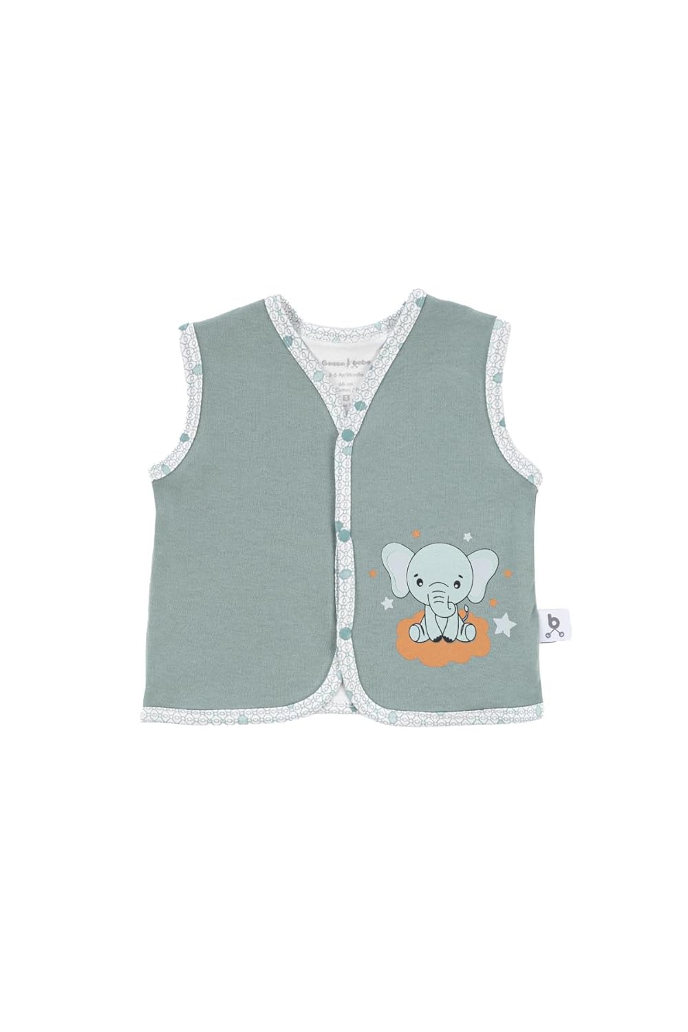 Gezenbebe Hero Bebek Yeleği Elephant 3-6 Ay