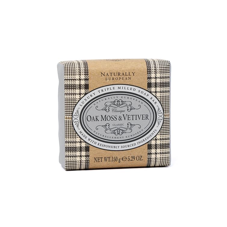 Naturally European Sabun Oak Moss & Vetiver 150 Gr