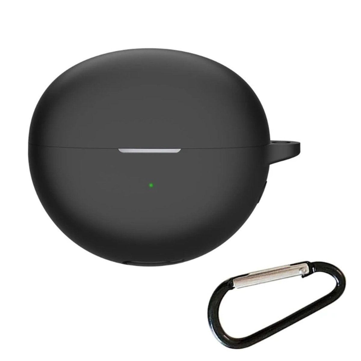 Coverzone HUAWEI FreeClip ile uyumlu Kulaklık Kılıf Darbeye Dayanıklı Silikon Yumuşak Koruyucu Toz ve Kirden Koruyan HUAWEI FreeClip ile uyumlu Kulaklık Kılıfı (SİYAH)