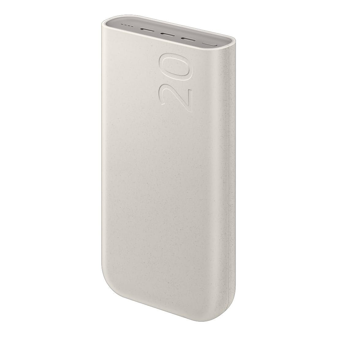 Samsung 20000 mAh 45 Watt Powerbank, Hızlı Şarj, PD 2.0, 3 Çıkışlı, Kablo Dahil, Bej, 2024 Model