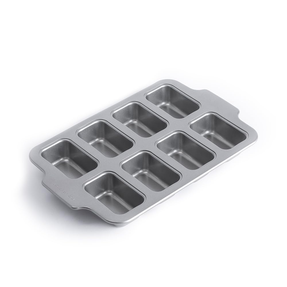 KitchenAid CC006068-001 8 Fincan PAS içermeyen yapışmaz mini kek kalıbı, alaşımlı çelik