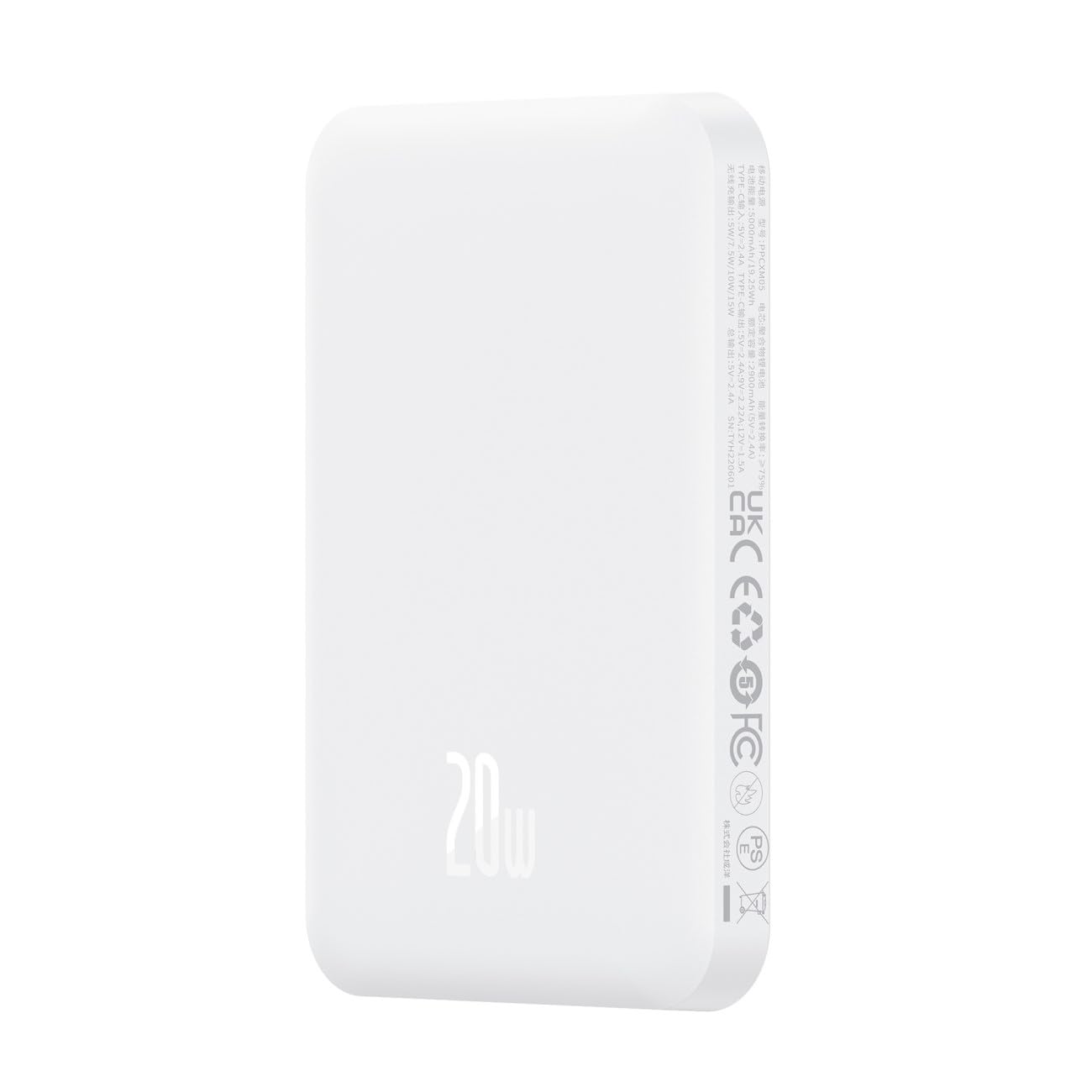 Baseus Magsafe Mini Wireless Powerbank 5.000 mAh 20W-Beyaz