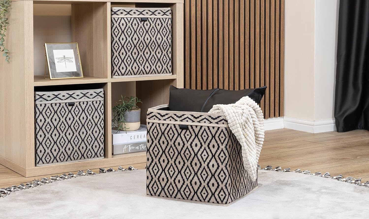 Pazar Kapısı Çok Amaçlı Raf Düzenleyici Organizer Kutu Sepet (Bohe)