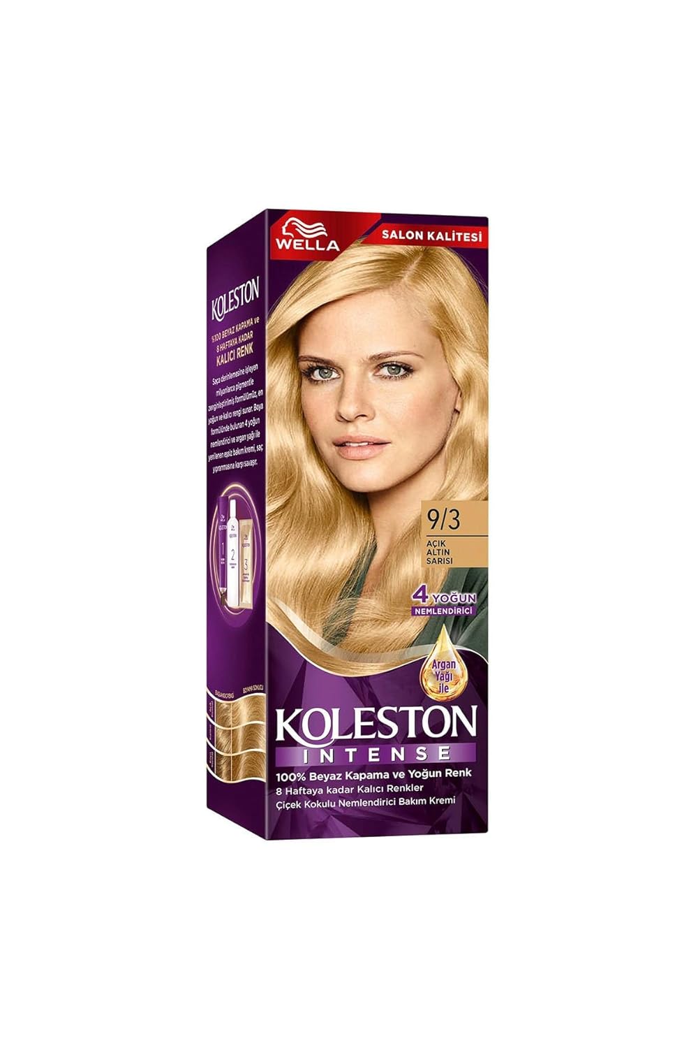 Wella Koleston Intense Saç Boyası 9/3 Açık Altın Sarısı - Salon Kalitesi