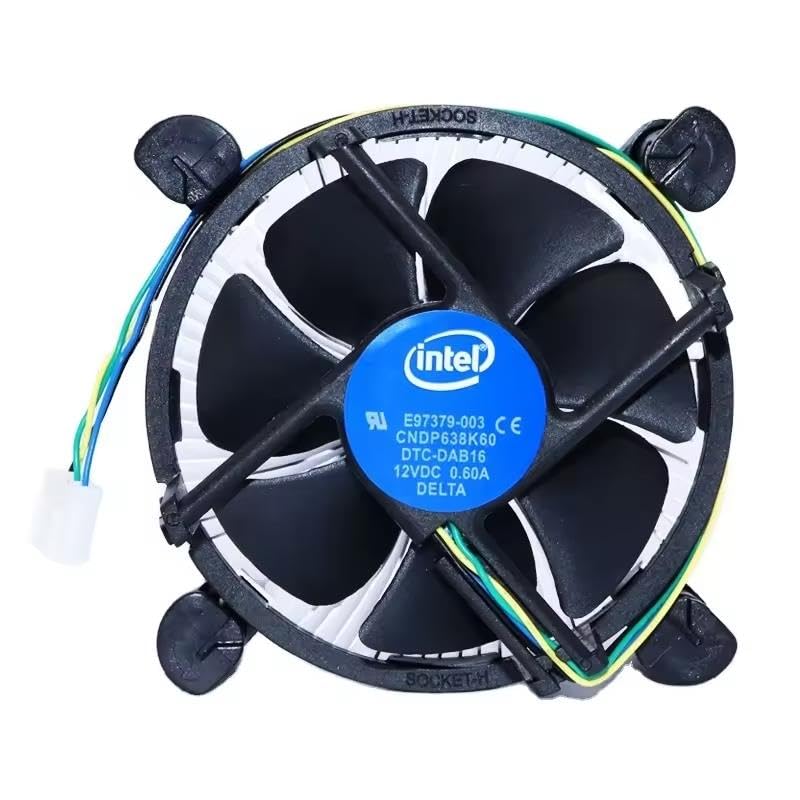 PrimeX Plus PX-1150P İntel İşlemci Fanı, İntel i3-i5-i7 işlemci uyumlu fan, LGA775-1156-1155-1150-1151-1200-1700 Pin İşlemci Fanı, E97379-003 Cpu Fan