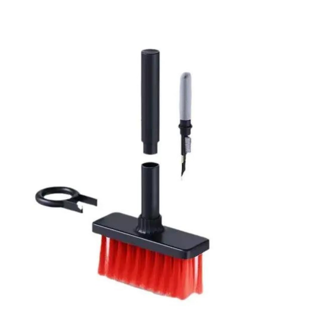 Jouis Yumuşak Klavye Fırçası Kulaklık Temizleme Kalemi Klavye Çatlak Kulaklıklar 5 Parçalı Bilgisayar Kulaklık Temizleme Fırçası