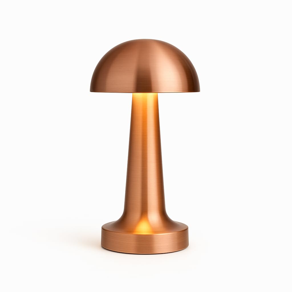 CATA Şarjlı Masa Lambası Dimmerli Dekoratif Abajur Lizbon Dokunmatik Cafe Masa Lambası 3 Renk Işık Modu