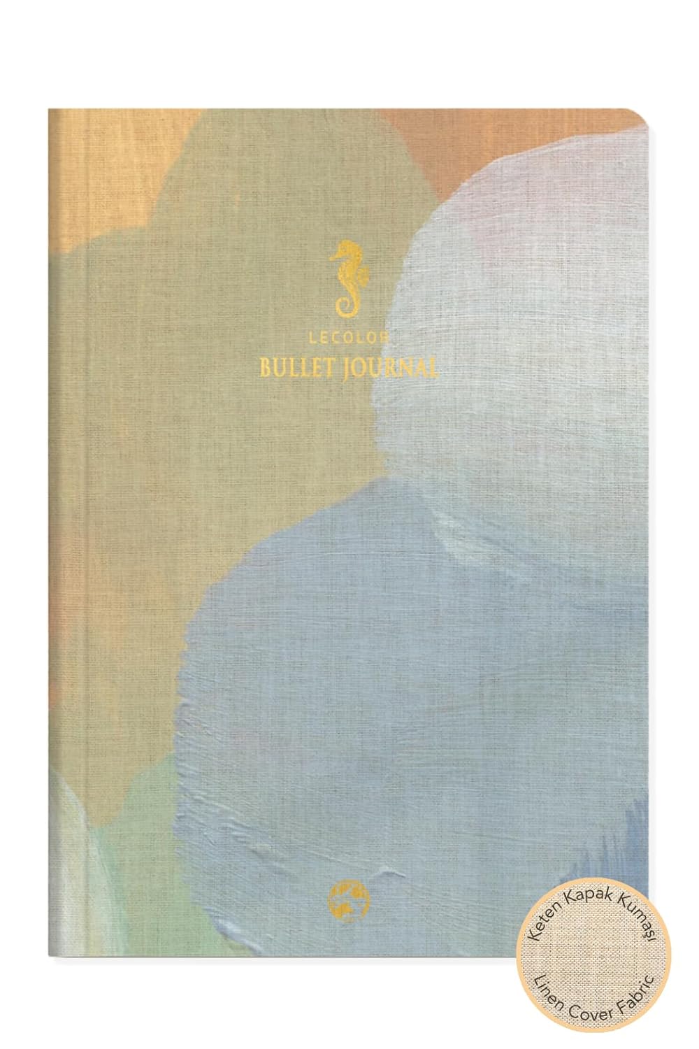 Le Color Kumaş Defter Çizgili Lastikli Zebra