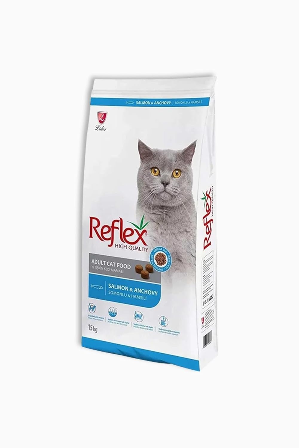 Reflex Hamsili Yetişkin Kedi Maması 15 KG