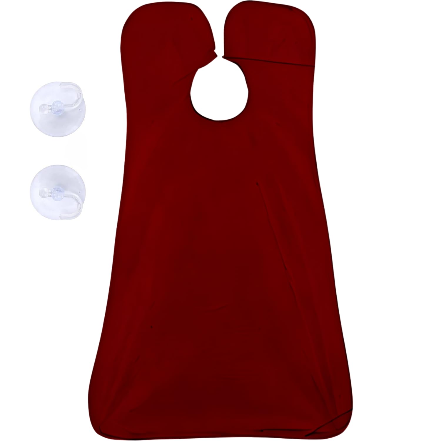 Sakal Traş Önlüğü Saç Kesme Örtüsü Vantuz Aparatlı Yapışkan Bez Berber Tıraş Önlüğü Pratik Çok Amaçlı Ayna Cam ve Yüzey Yapıştırmalı