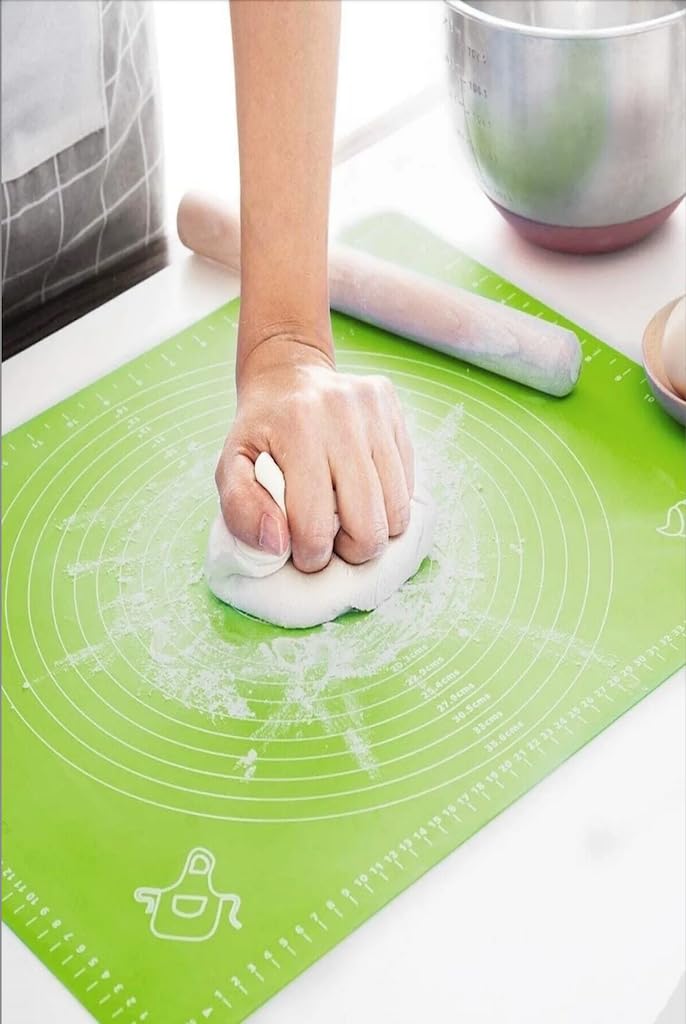 Makkam Home 65X45 Hamur Matı (Yeşil, 65x45)