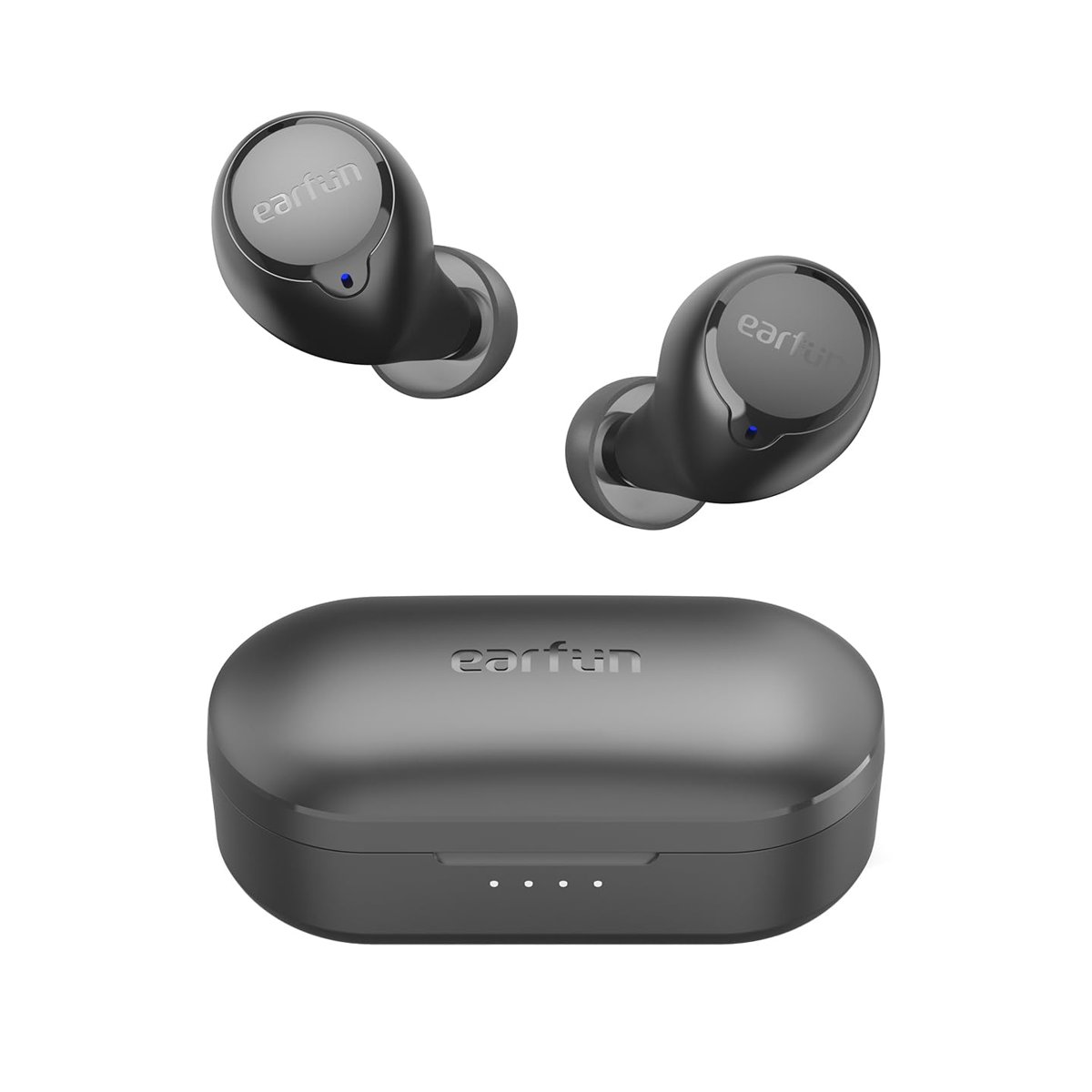 EarFun Free 1S TW100S Siyah TWS 4 Mikrofonlu ENC IPX7 Suya Dayanıklı Bluetooth Gerçek Kablosuz Kulak