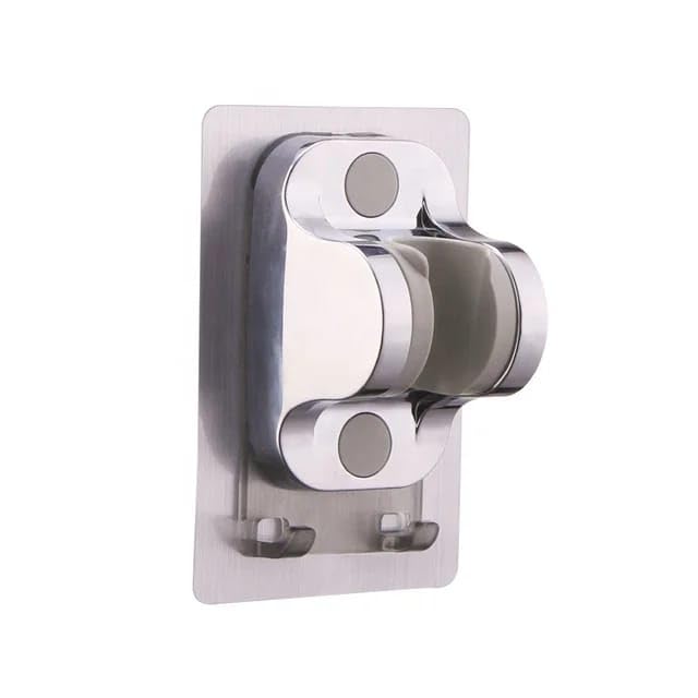 Orret Home Yapışkanlı Krom Duş Askısı,Banyo Ve Duşa Kabin İçin Yapışkanlı Mafsal,Duş Başlığı Tutucu
