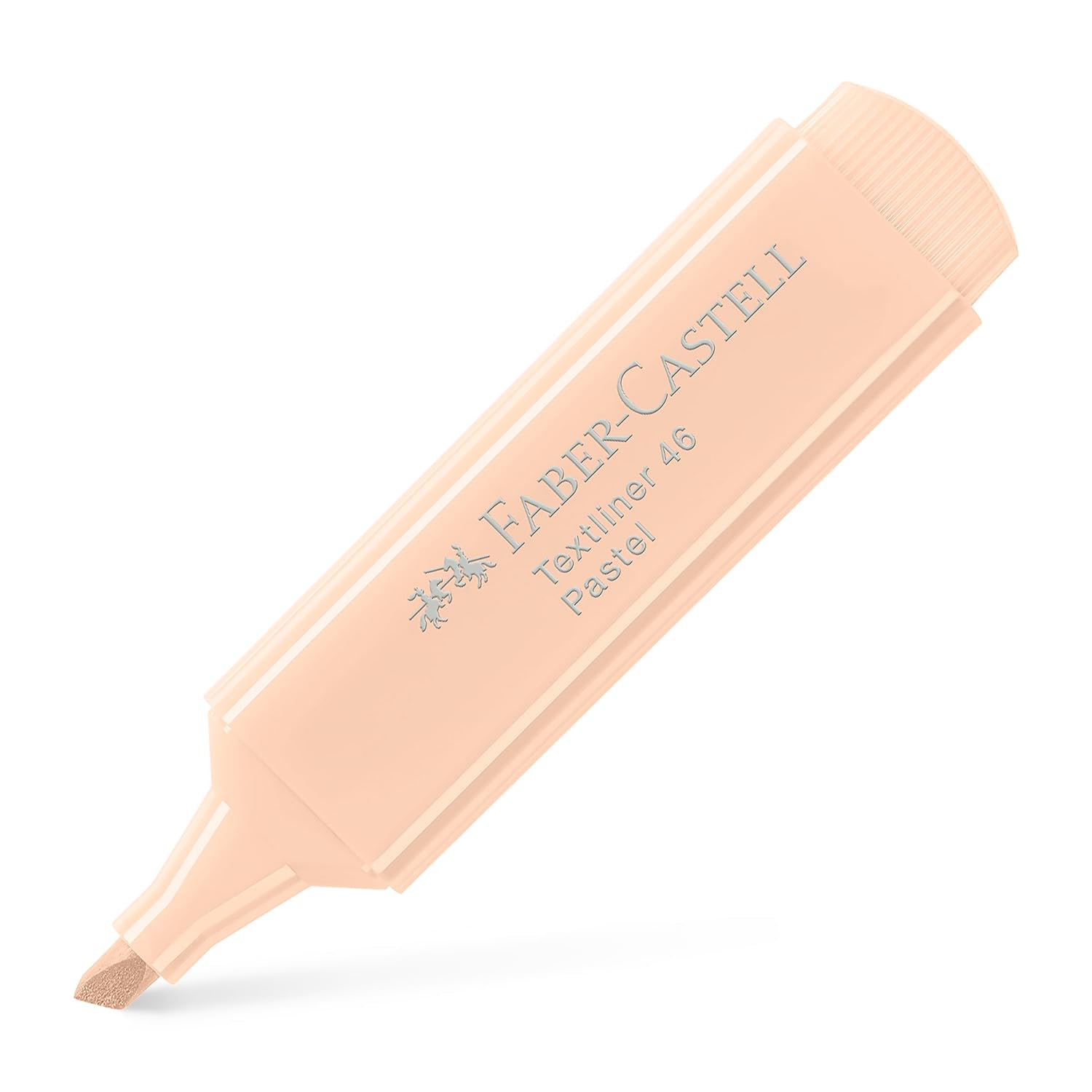 Faber-Castell 154696 Textliner 1546, Yumuşak Vanilya, Pastel Renkler