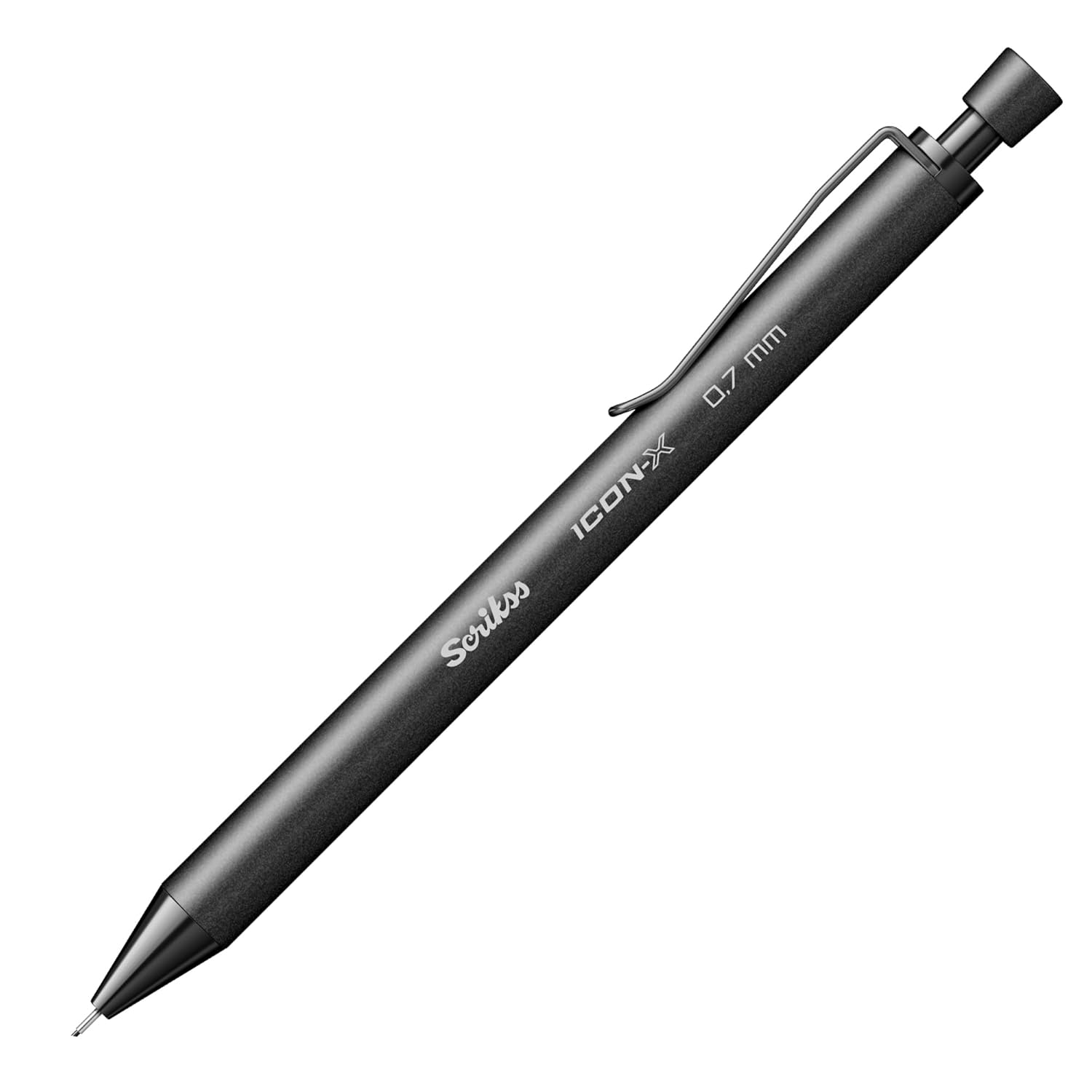 Scrikss Office Icon-X Metal Versatil 0.7 Mm Mat Siyah