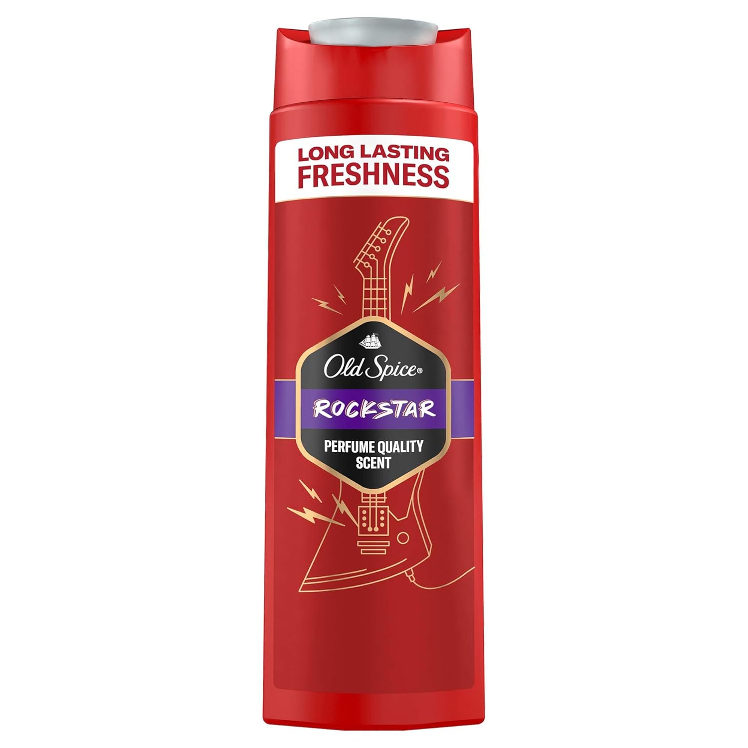 Old Spice Rockstar Erkek Duş Jeli ve Şampuan 400 ml