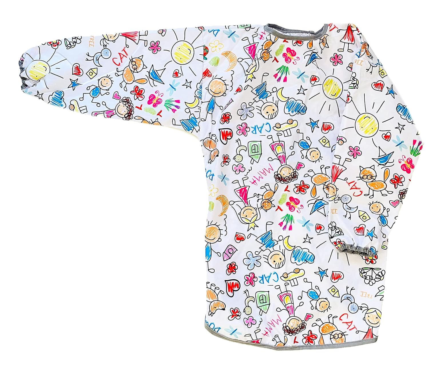 yorni 7-11 Yaş, Family, Sıvı Geçirmez, Cırtlı, Askılı, Makinede Yıkanabilir, Uzun Kollu Çocuk, Aktivite Boyama Önlüğü