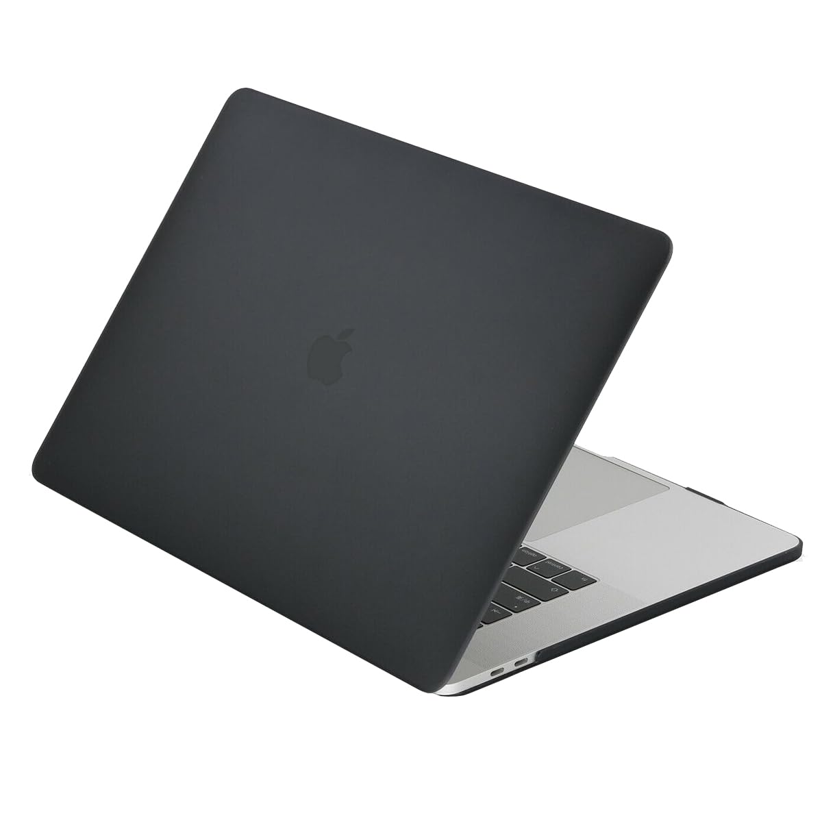 Blogy MacBook Pro 16.2 İnç ile Uyumlu Ultra İnce Hava Kanallı Crystal Fit Kılıf (Siyah)