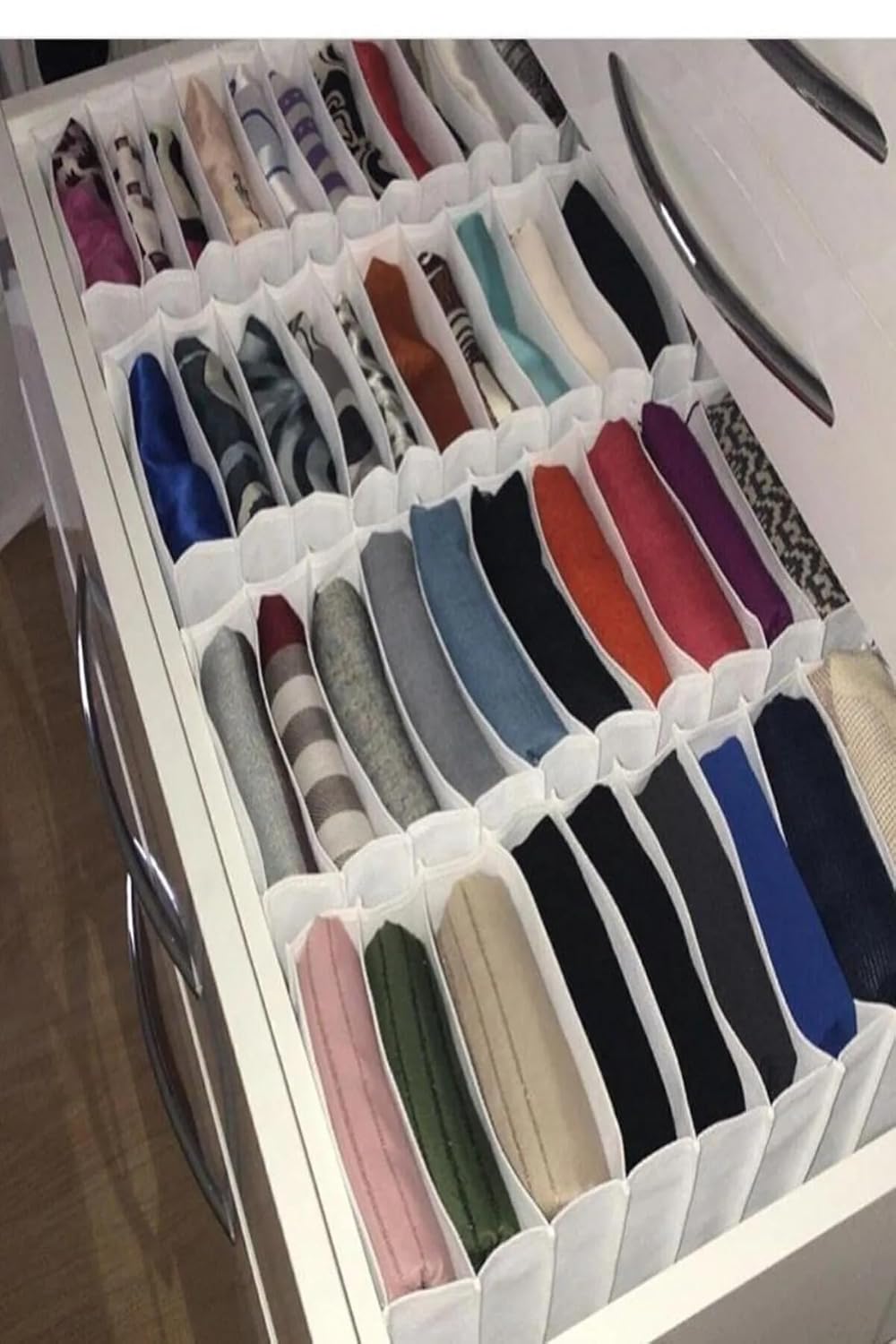 Tineke L Boy Beyaz Çekmece Içi Düzenleyicisi organizer 8 GÖZLÜ