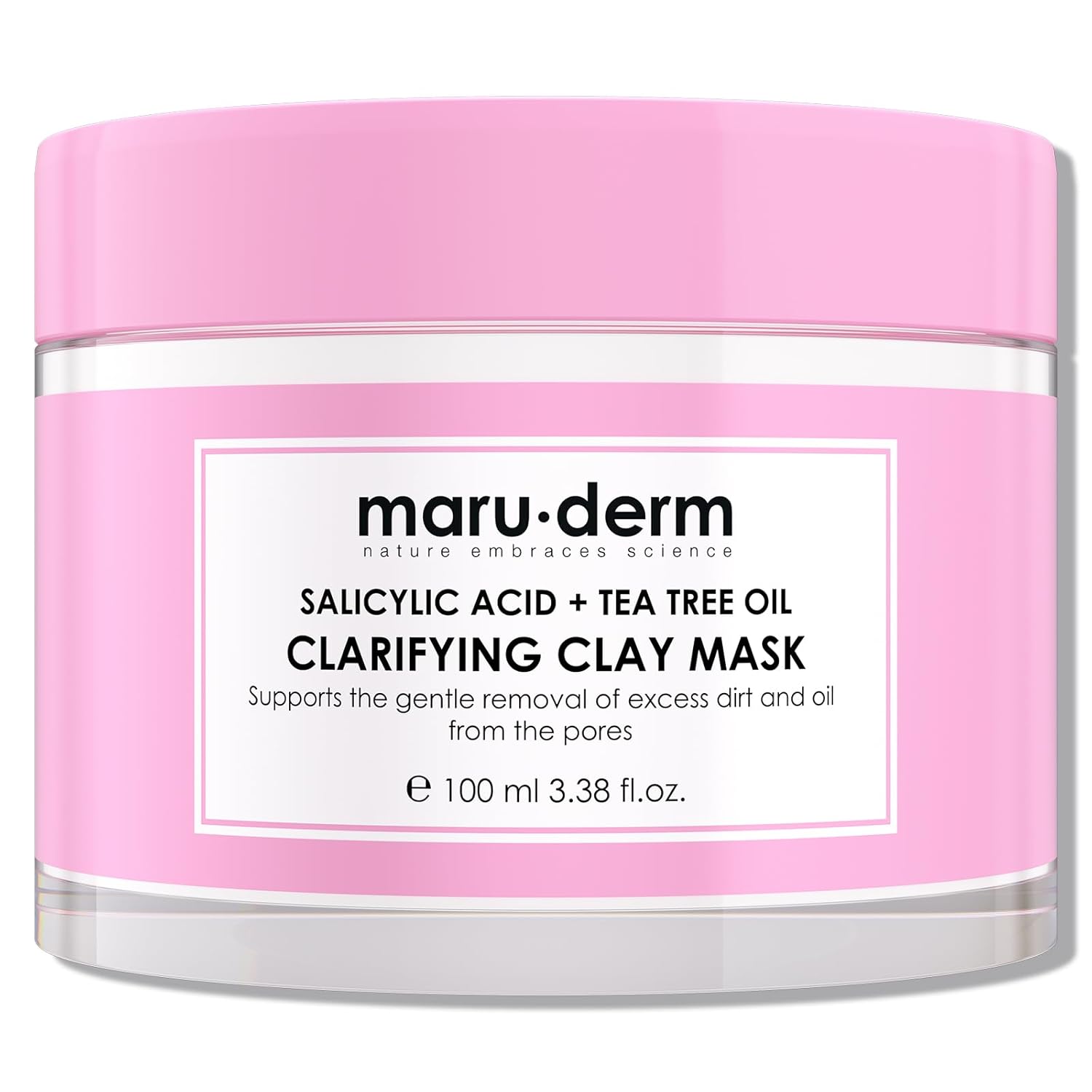 Maru.Derm Salisilik Asit + Çay Ağacı Yağı Kil Maskesi 100 ml