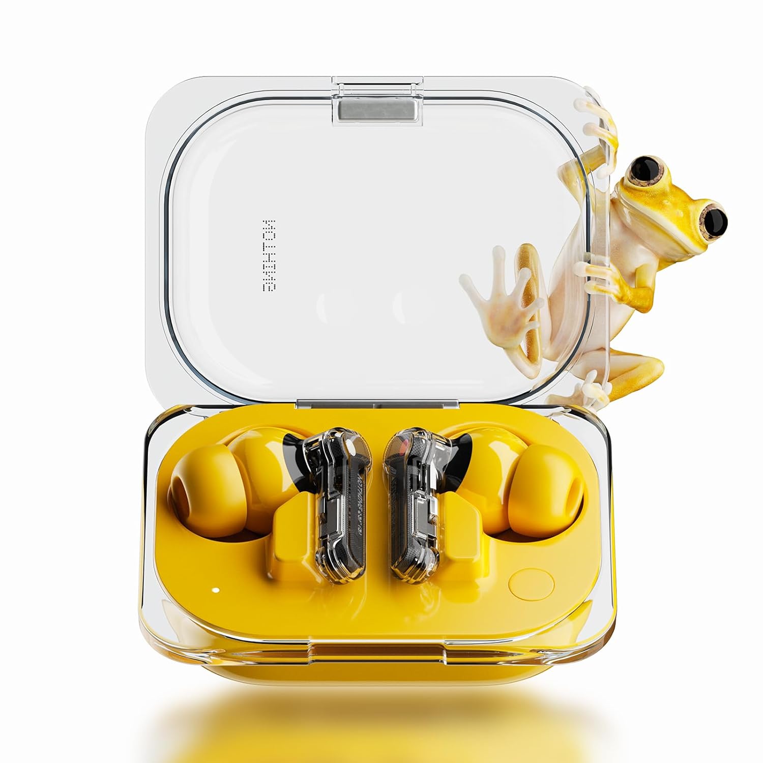 Nothing Ear (a) ChatGPT Entegrasyonlu Kablosuz Bluetooth Kulaklık, Aktif Gürültü Azaltma, Bas Geliştirme Algoritması ve 42,5 Saatlere Kadar Dinleme - Sarı