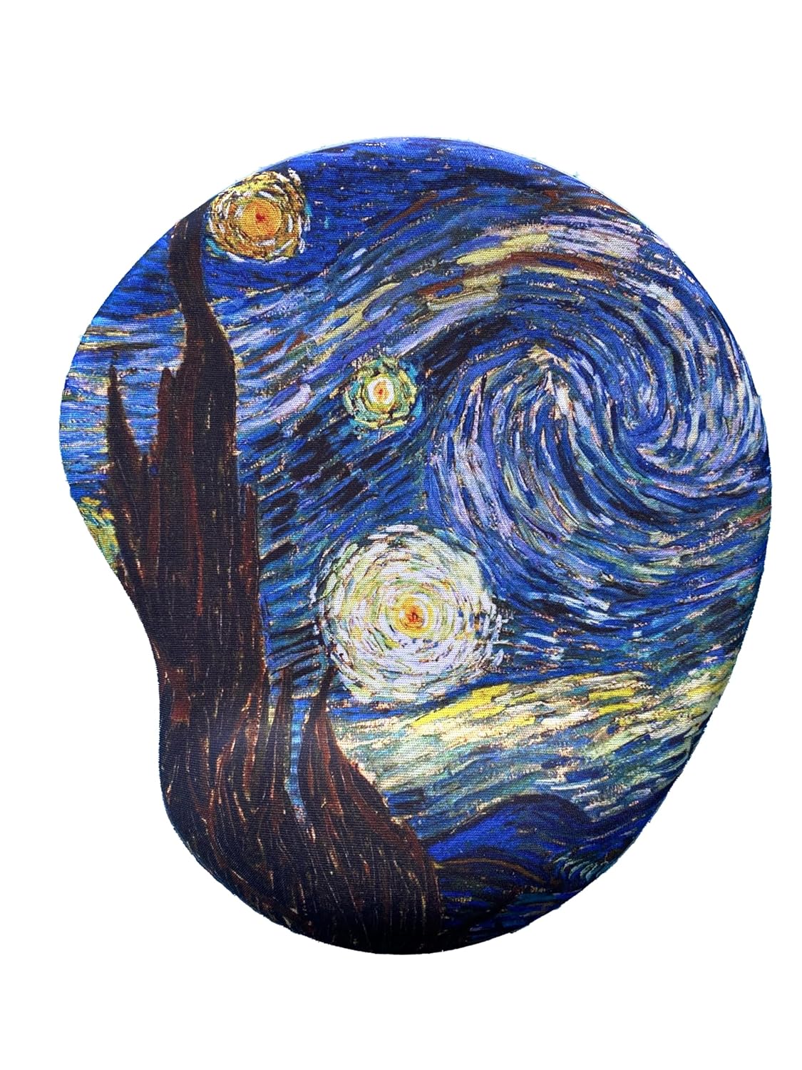 Rakkun Shop - Yıldızlar Baskılı Bilek Destekli Mouse Pad