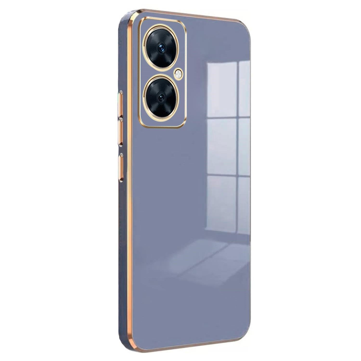 Microsonic Huawei Nova 11i Kılıf Olive Plated Lavanta Grisi [Nova 11i ile Uyumlu Kılıf - Lavanta Grisi]