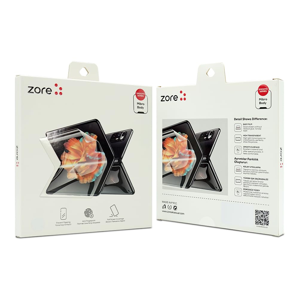 Senon Galaxy Z Fold 5 Zore Hizalama Aparatlı S-Fit Body Ekran Koruyucu