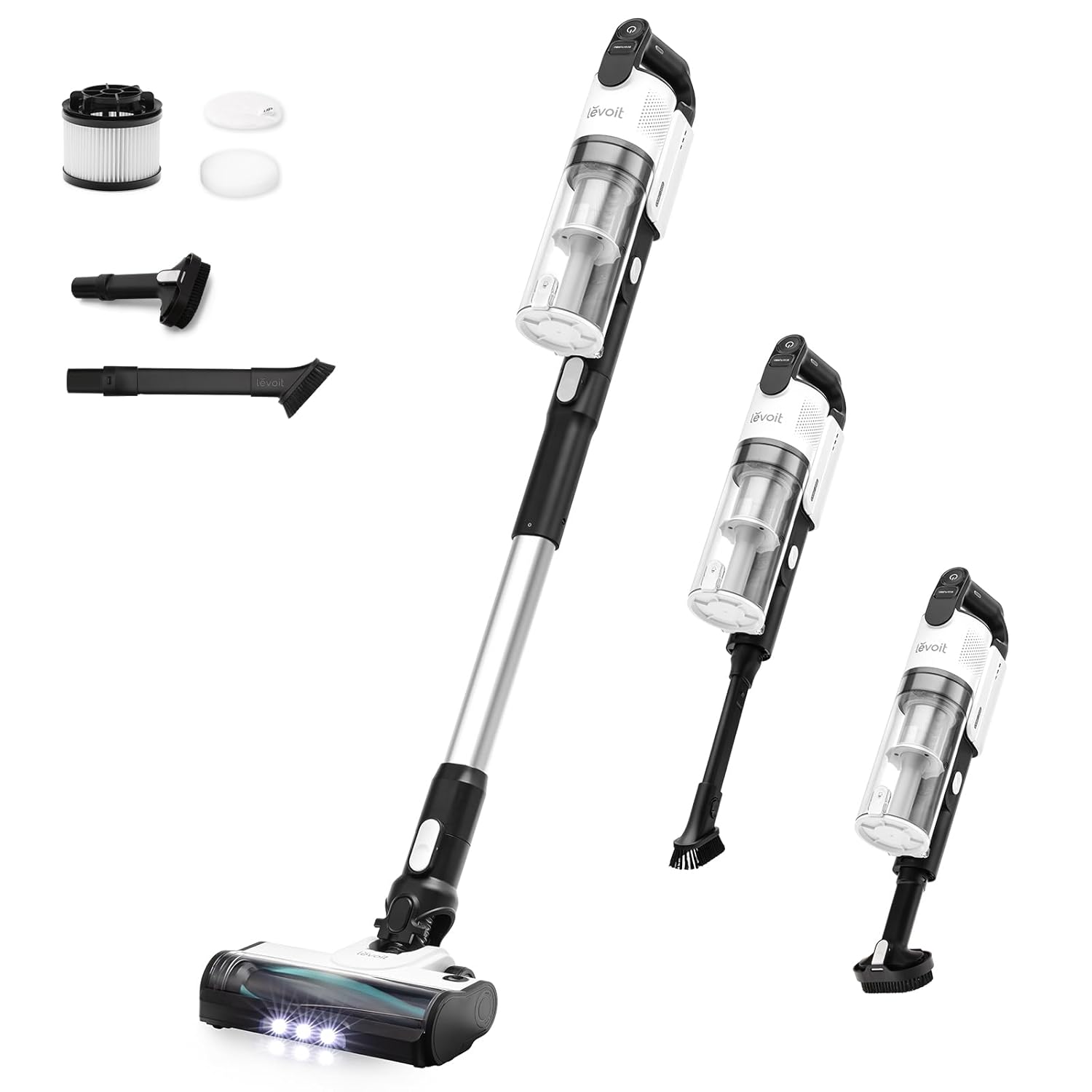 Levoit LVAC-200, Elektrikli Süpürge, Beyaz