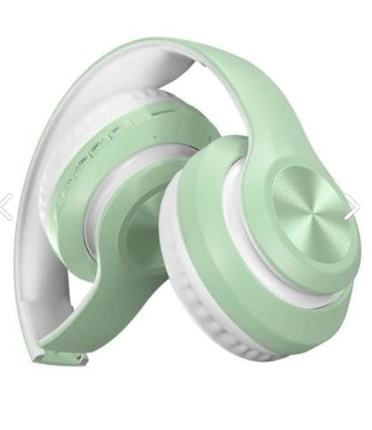 teknosepetim P68 Katlanabilir Bluetooth Kablosuz Kulak Üstü Streo Wireless Aux Girişli Mikrafonlu Extra Bass Kulaklık (yeşil)