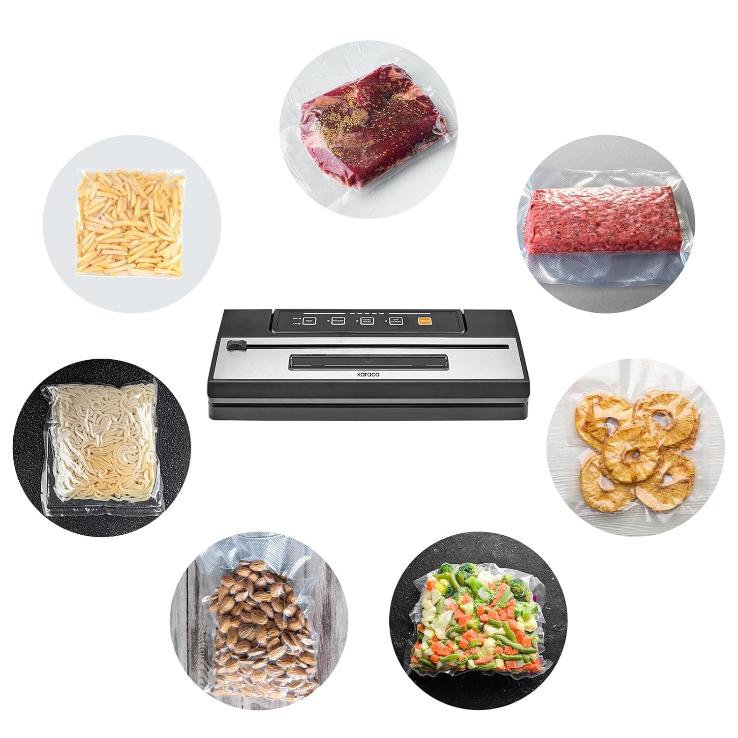 Karaca Seal & Fresh Inox Vakum Makinesi Vs2202