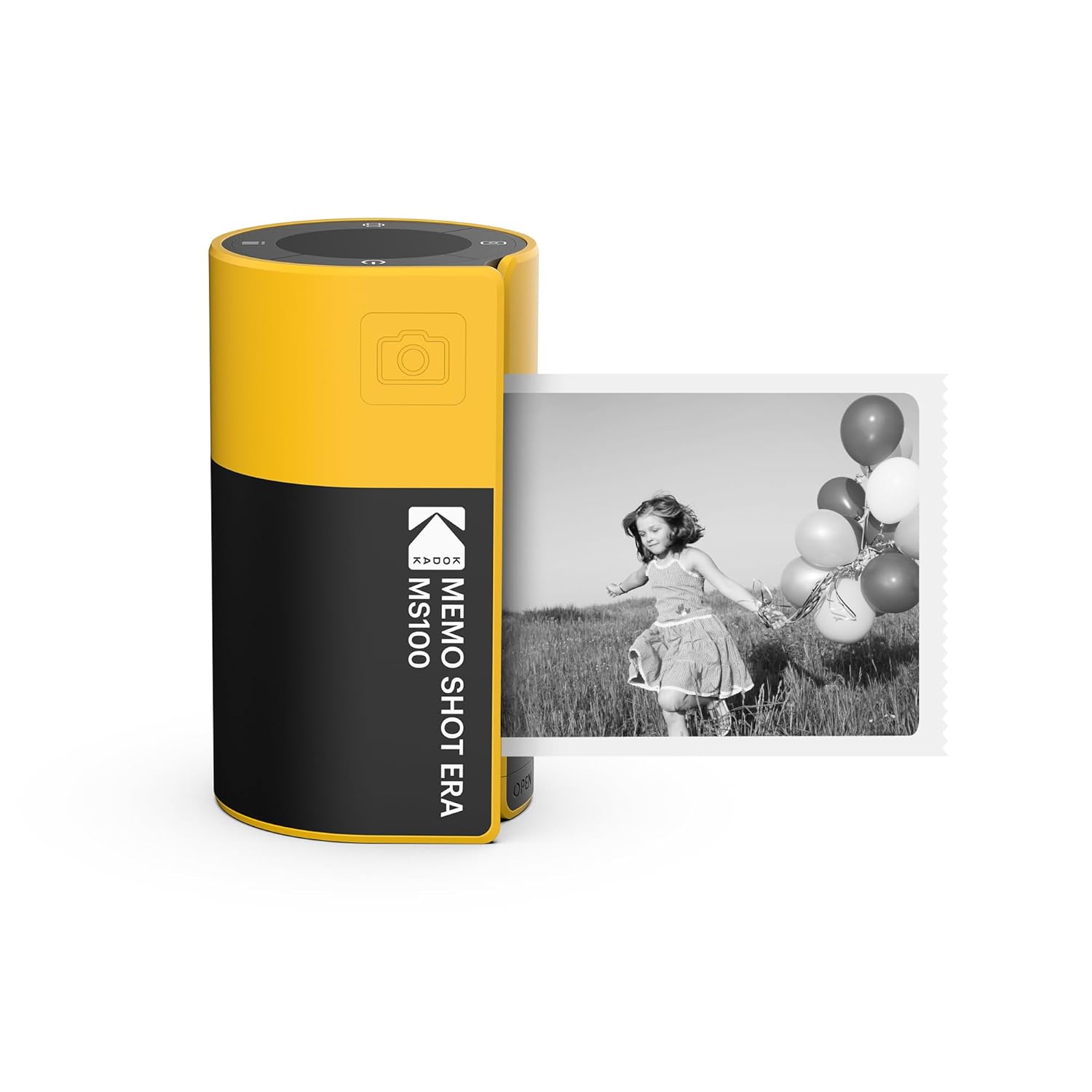 Kodak Memo Shot ERA - MS1OOY 2'si bir arada Fotoğraf Makinesi ve Etiket Yazıcısı - 7x4.6cm Baskı