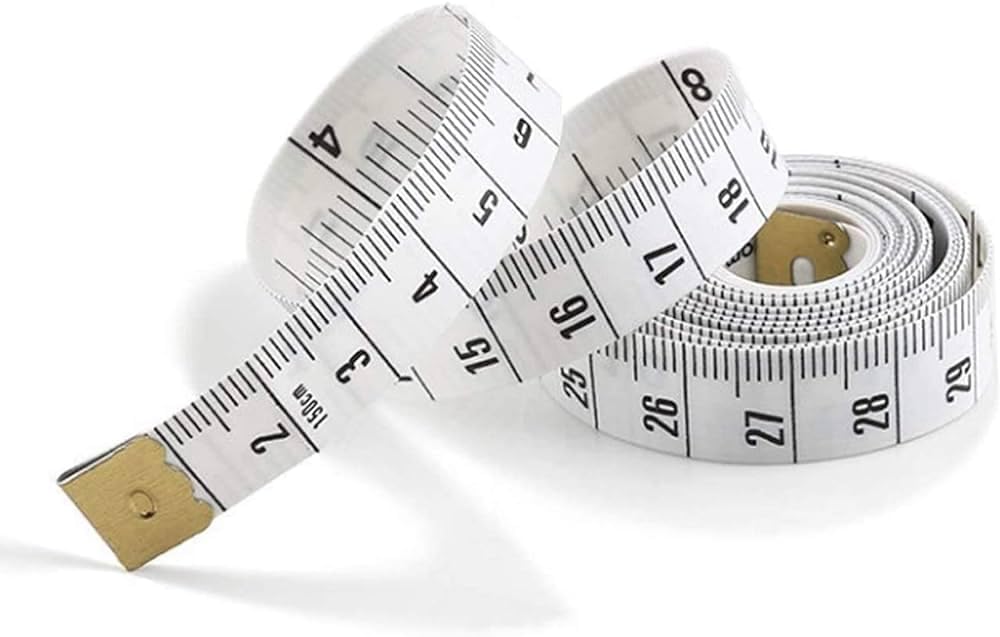 Orret Home 150 Cm Vücut Beden Ölçüm Metresi, Diyetisyen Mezurası, Terzi Mezurası, Esnek Mezura, Kıyafet Ölçüm Metresi, Bel Ölçme Bandı, Dikiş Nakış ve Vücut Ölçümü İçin Mezura