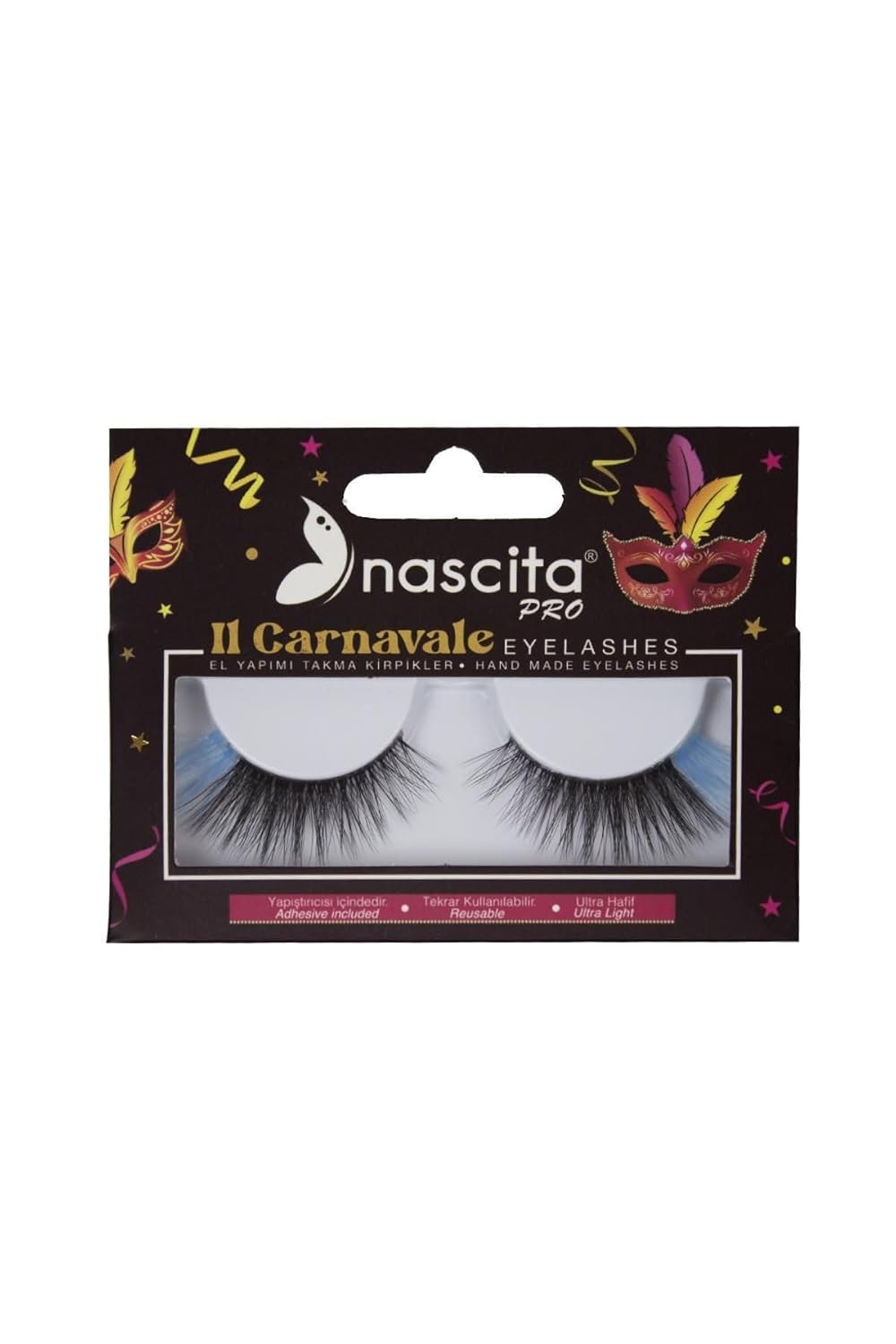 Nascita Carnavale Serisi Renkli Takma Kirpik - 129
