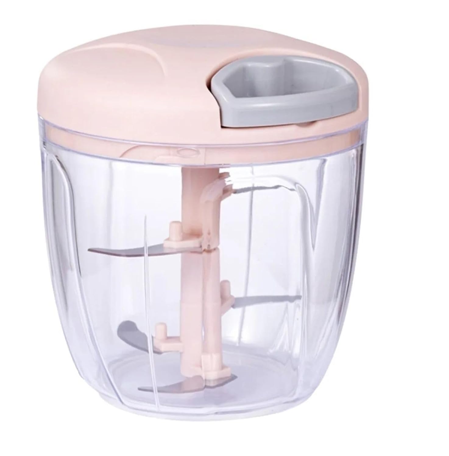 Busstier 5 Bıçaklı İpli Blender, Büyük Boy, Çok Fonksiyonlu Sebze Meyve Et Soğan Doğrayıcı