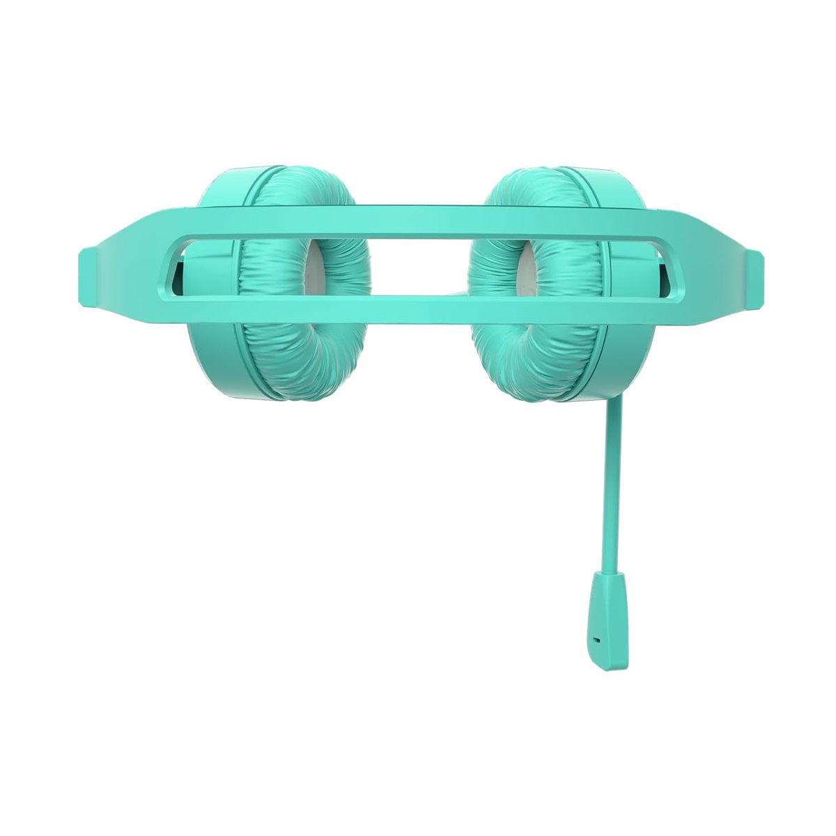 Lecoo HT106 USB Kablolu Mikrofonlu Kulak Üstü Kulaklık - PC, Laptop, Tablet, Telefon Uyumlu, İş, Oyun, Çağrı Merkezi için, Esnek Mikrofonlu Kulak Üstü Kulaklık Turkuaz (Turkuaz)
