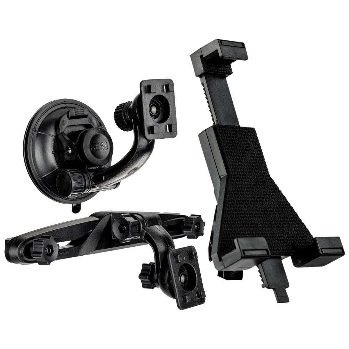 Babilden Cep Telefon ve Tablet Tutucu Ön Cam Ve Araç Koltuk Arkası Profesyonel Stand 360 Derece Dönebilen