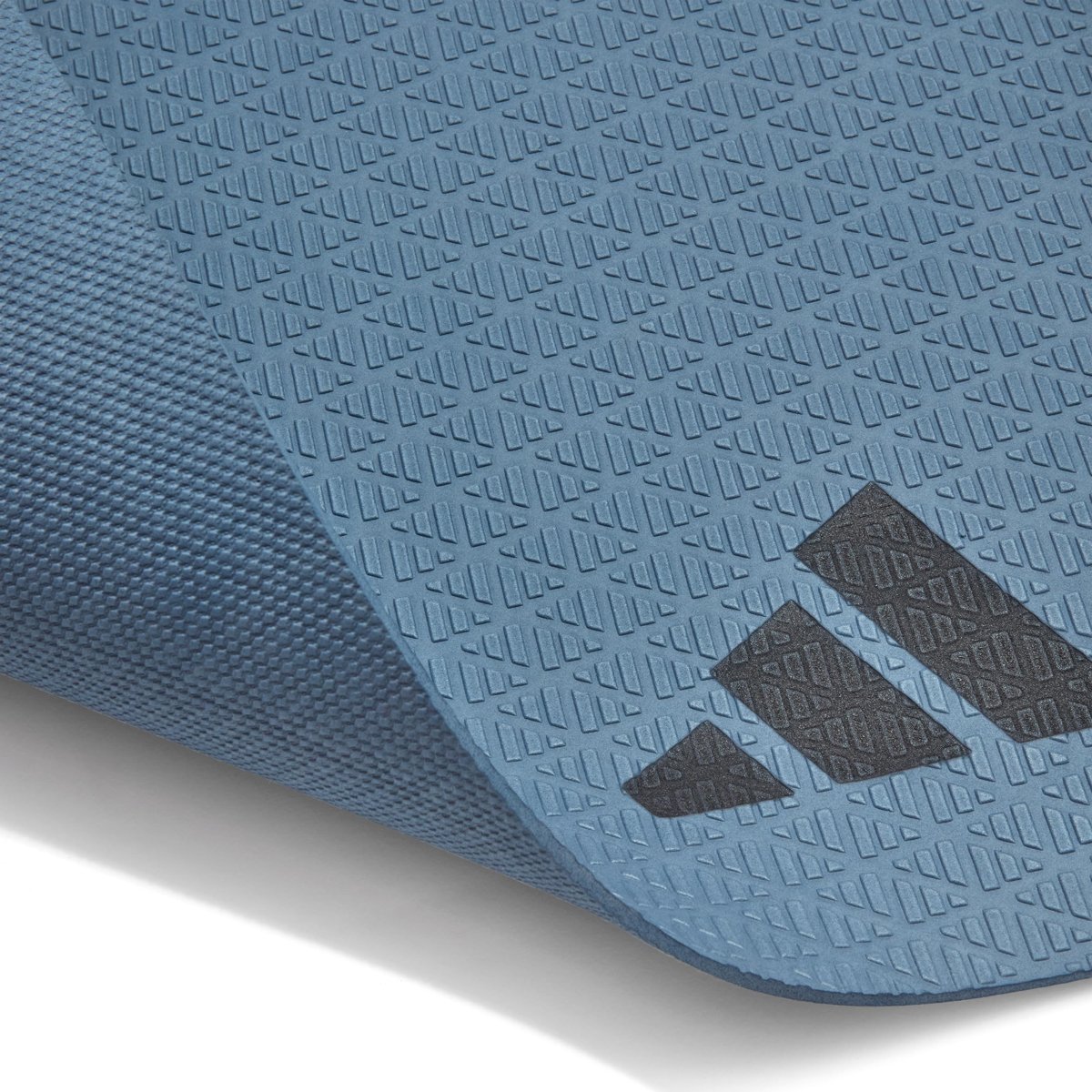 Adidas Yoga Matı 4 mm – Yoga Matı%50 Geri Dönüşümlü Malzemeden PVC İçermez – Kaymaz ve Dokulu Yüzey (176 x 61 cm) Yoga için Mükemmel Kavrama (Preloved Ink)