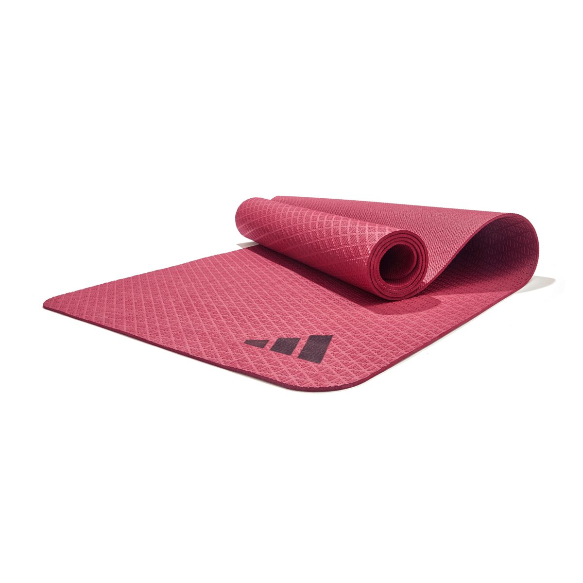 Adidas Yoga Matı 4 mm – Yoga Matı %50 Geri Dönüşümlü Malzemeden PVC İçermez – Kaymaz ve Dokulu Yüzey (176 x 61 cm) Yoga için Mükemmel Kavrama için