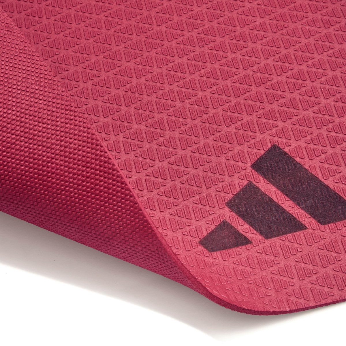 Adidas Yoga Matı 4 mm – Yoga Matı %50 Geri Dönüşümlü Malzemeden PVC İçermez – Kaymaz ve Dokulu Yüzey (176 x 61 cm) Yoga için Mükemmel Kavrama için