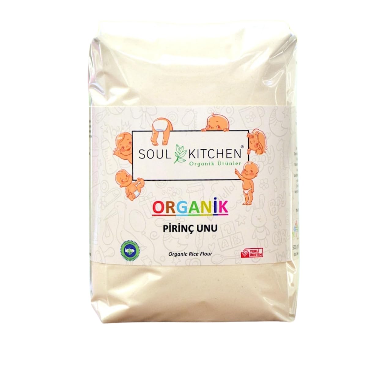 Soul Kitchen Organik Pirinç Unu 500gr