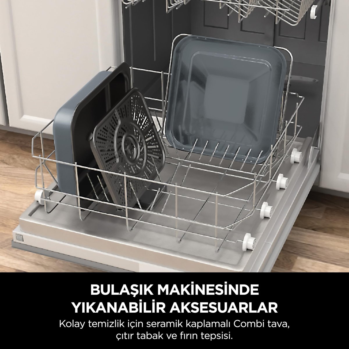 Ninja Combi All-in-One Multicooker, Fırın ve Az Yağlı Pişirici 12,5 L SFP700EU