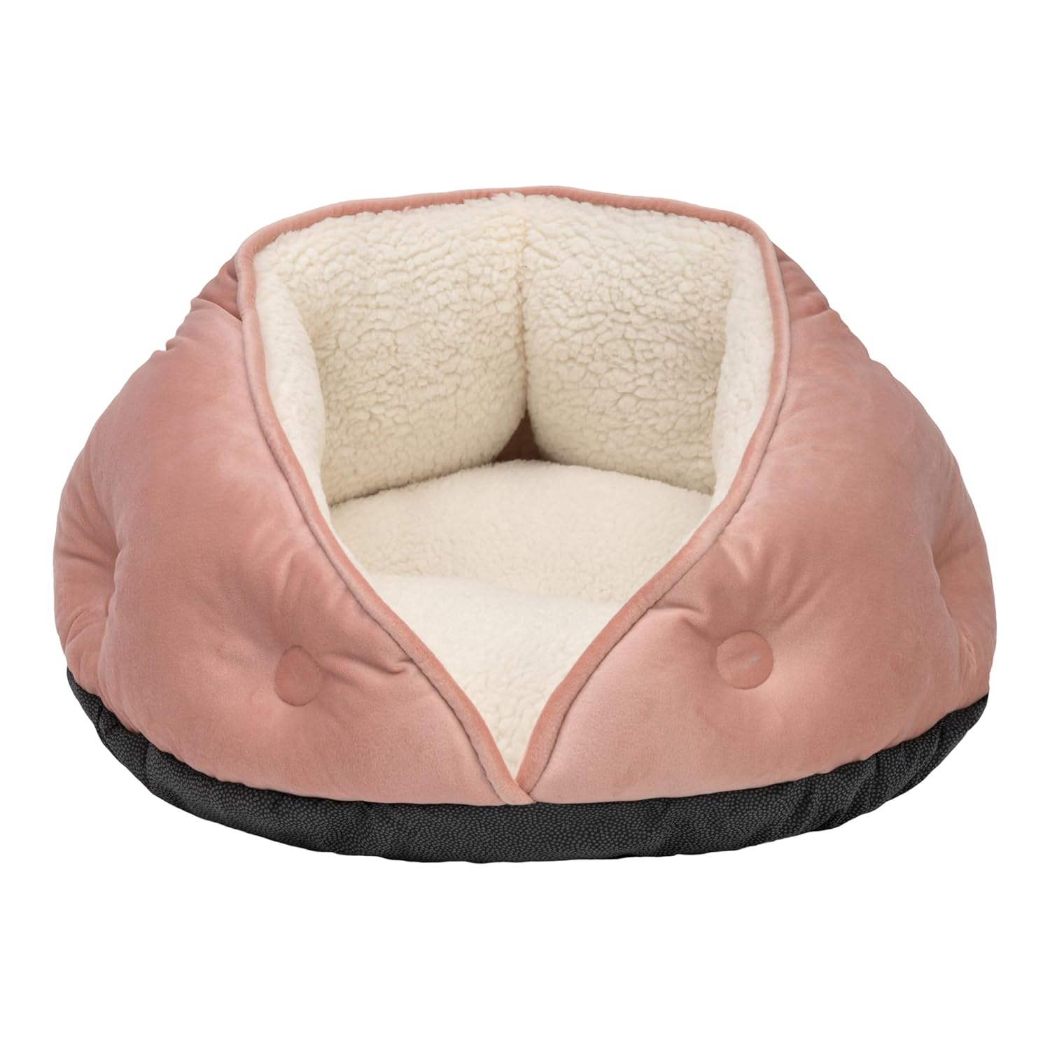 Pet Comfort Paris Kedi ve Köpek Yatağı Pudra Pembe 60 cm