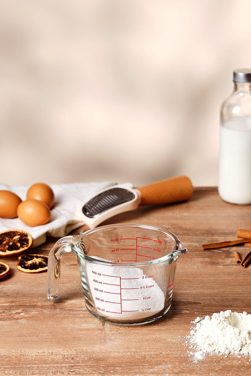 Emsan Iko 500 ml Borosilikat Ölçü Kabı