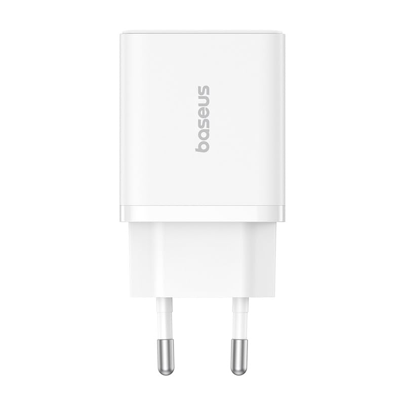 Baseus Cube C+U 20W Şarj Cihazı-Beyaz