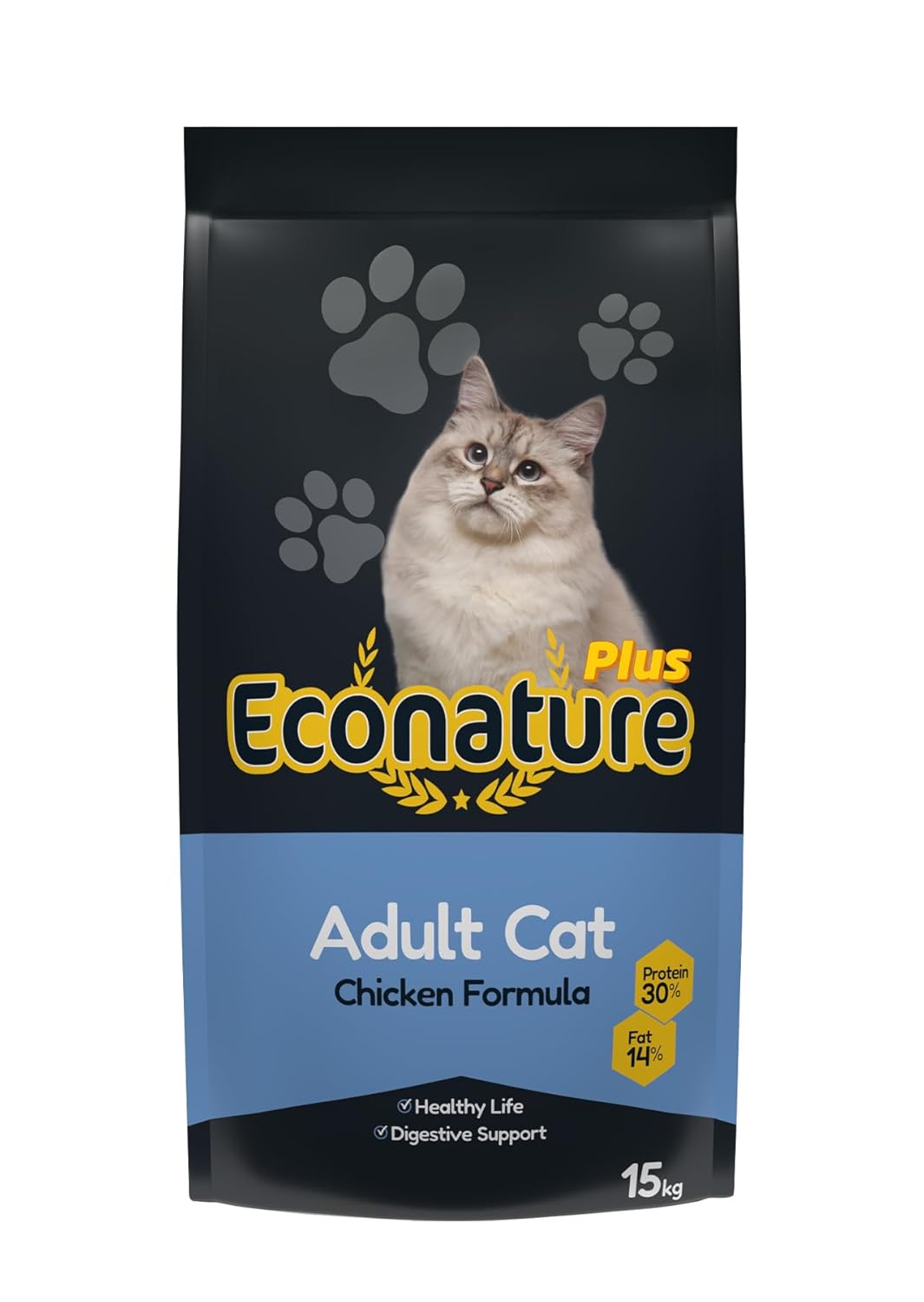 Econature Plus Tavuklu Yetişkin Kedi Maması 15kg
